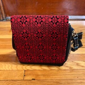 Palestinian hand embroidered crossbody